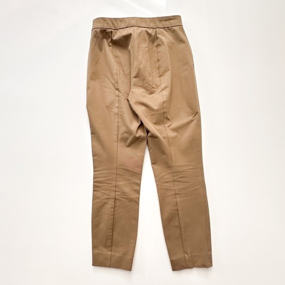 Everlane Tan/Brown bi-Stretch Cotton Pull On Pant Trouser - Size 2 - Picture 7 of 7
